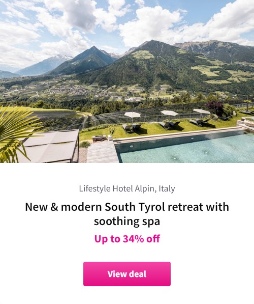 New &amp; modern South Tyrol retreat with soothing spa