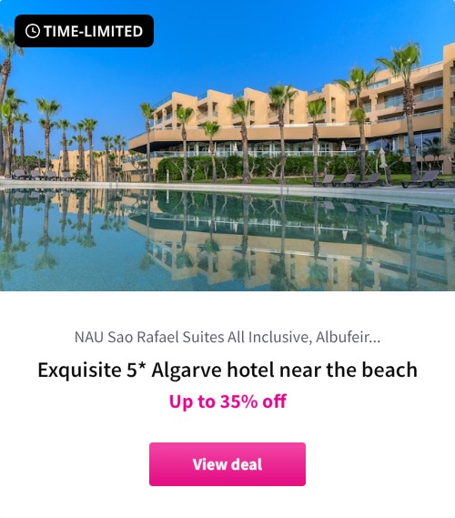 Exquisite 5* Algarve hotel near the beach