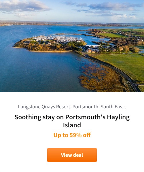 Soothing stay on Portsmouth&#x27;s Hayling Island