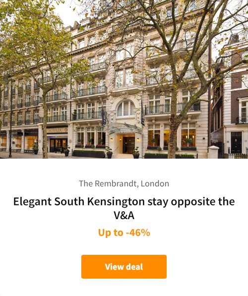 Elegant South Kensington stay opposite the V&amp;A