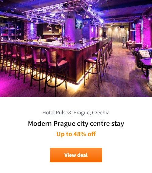 Modern Prague city centre stay