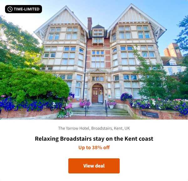 Relaxing Broadstairs stay on the Kent coast