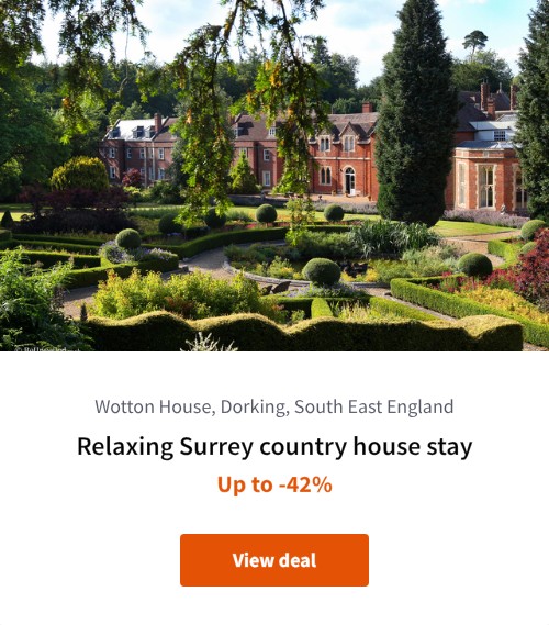 Relaxing Surrey country house stay