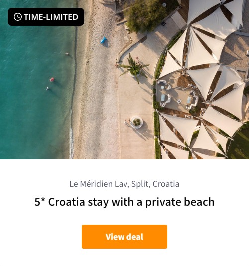 5* Croatia stay with a private beach