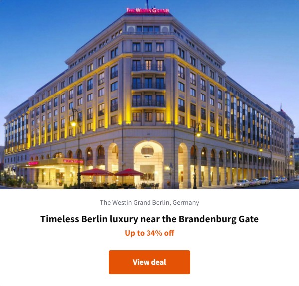 Timeless Berlin luxury near the Brandenburg Gate