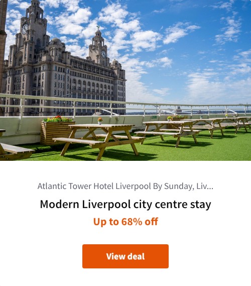 Modern Liverpool city centre stay