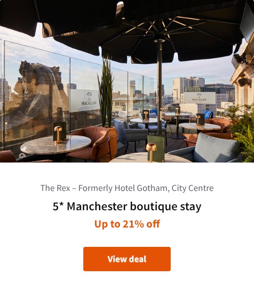 5* Manchester boutique stay
