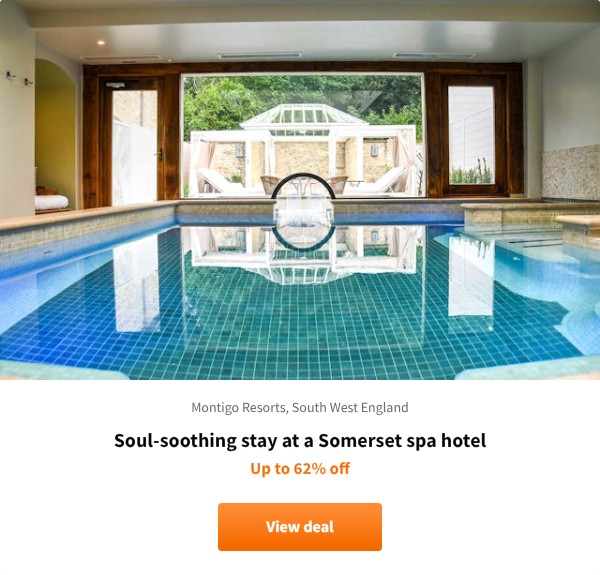 Soul-soothing stay at a Somerset spa hotel