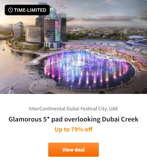 Glamourous 5* stay overlooking Dubai Creek - Refundable hotel