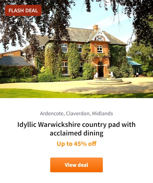 Idyllic Warwickshire country pad with acclaimed dining