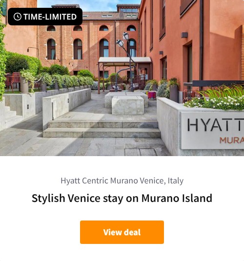 Stylish Venice stay on Murano Island