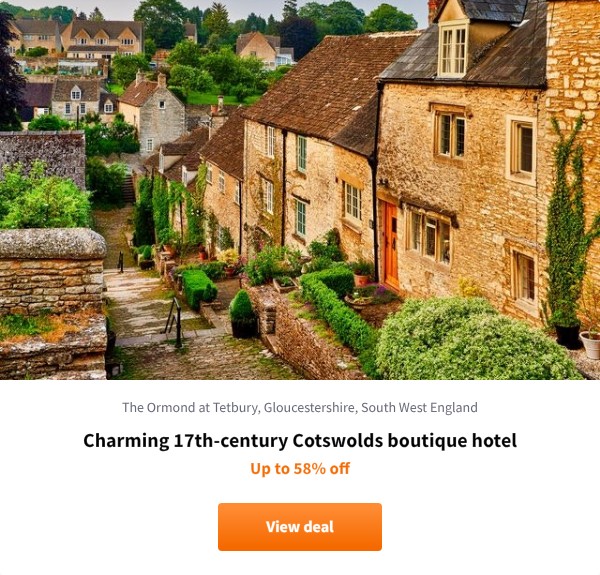 Charming 17th-century Cotswolds boutique hotel