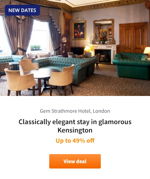 Classically elegant stay in glamorous Kensington