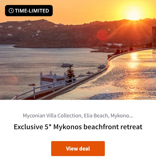 Exclusive 5* Mykonos beachfront retreat