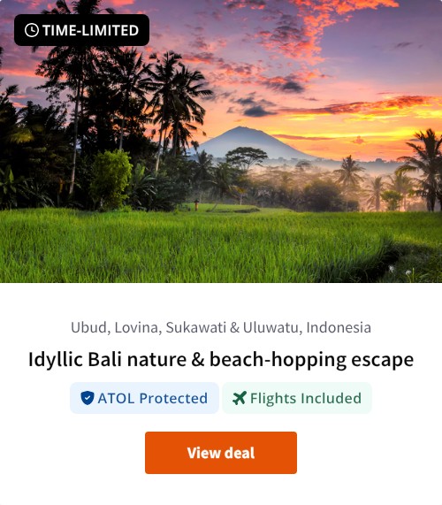 Idyllic Bali nature &amp; beach-hopping escape