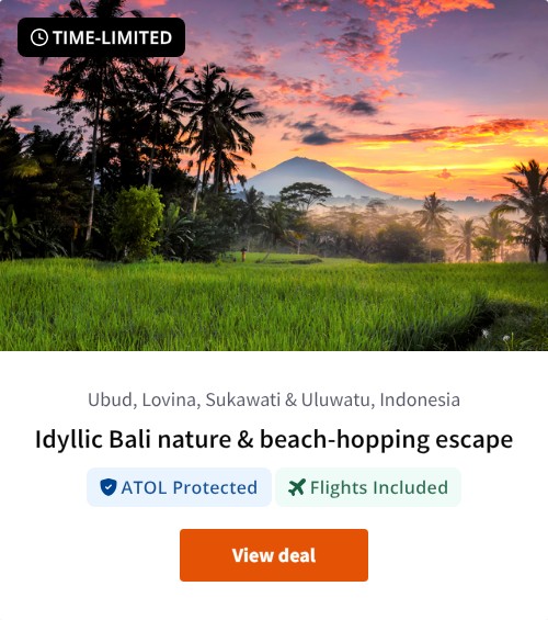 Idyllic Bali nature &amp; beach-hopping escape