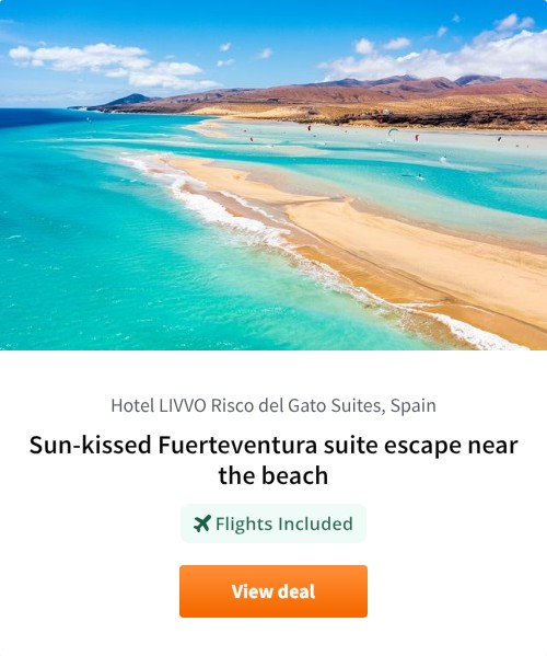 Sun-kissed Fuerteventura suite escape near the beach