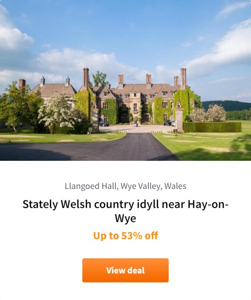 Stately Welsh country idyll near Hay-on-Wye