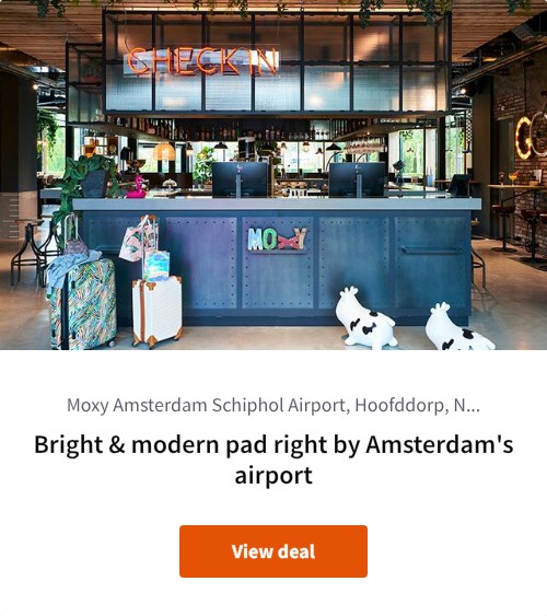 Bright &amp; modern pad right by Amsterdam's airport