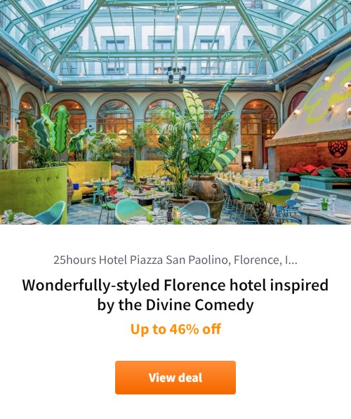 Wonderfully-styled Florence hotel inspired by the Divine Comedy
