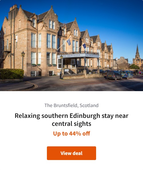 Relaxing southern Edinburgh stay near central sights