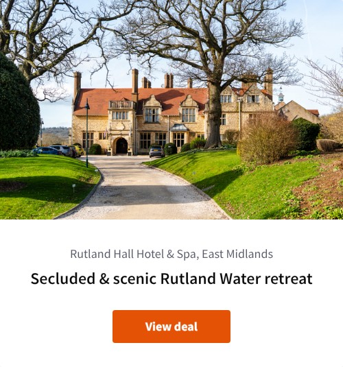 Secluded &amp; scenic Rutland Water retreat