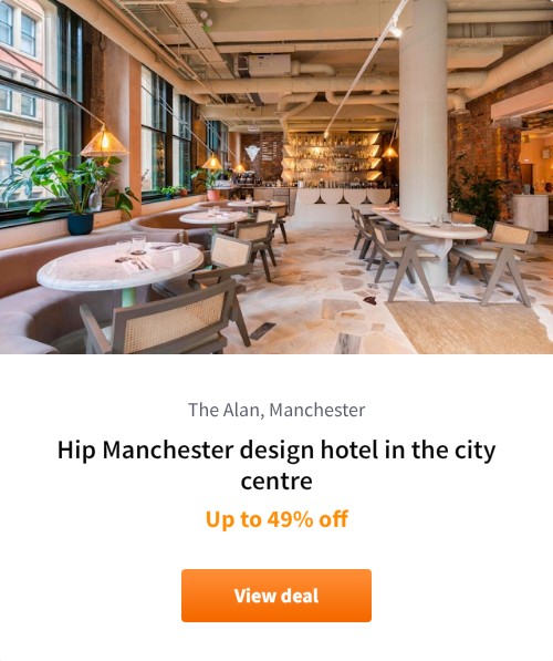 Hip Manchester design hotel in the city centre
