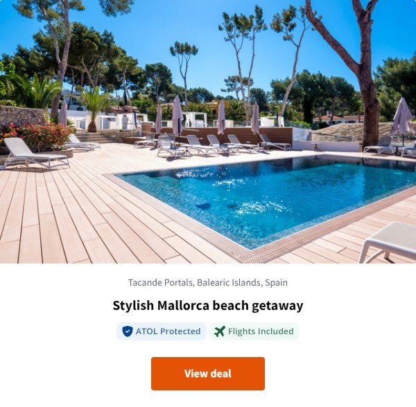 Stylish Mallorca beach getaway