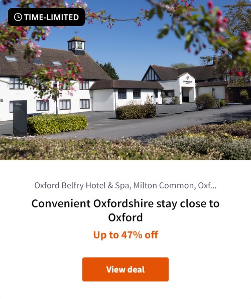 Convenient Oxfordshire stay close to Oxford