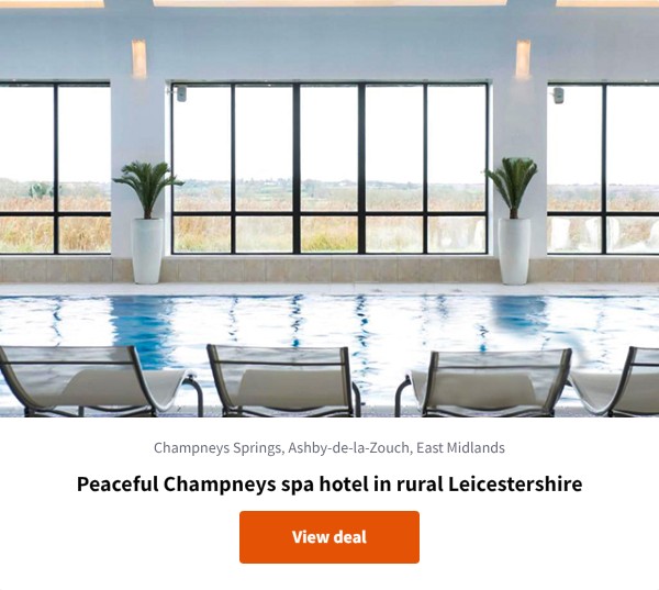 Peaceful spa hotel in rural Leicestershire