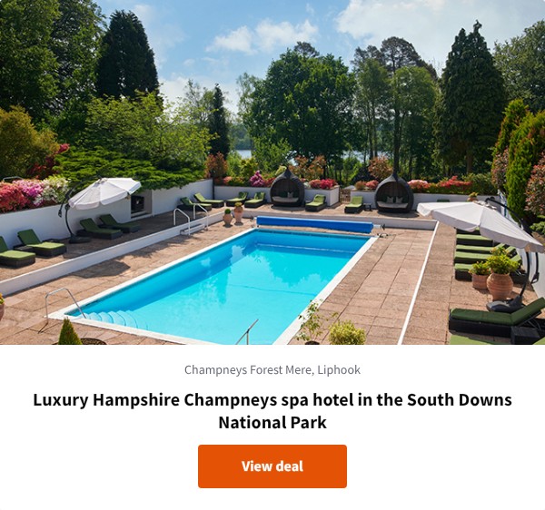 Luxury Hampshire spa hotel in the South Downs National Park
