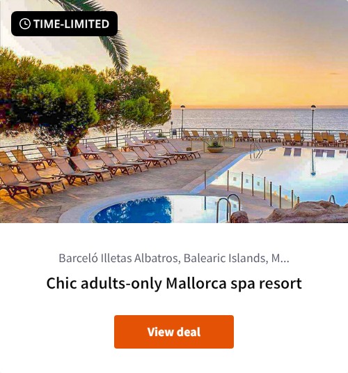 Chic adults-only Mallorca spa resort