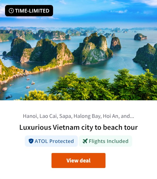 Luxurious Vietnam city to beach tour