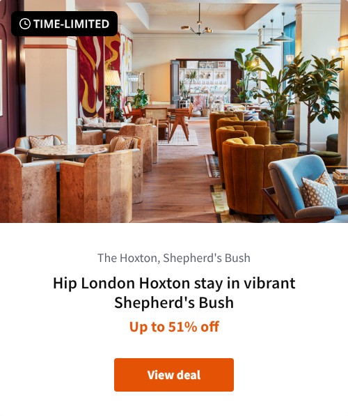 Hip London Hoxton stay in vibrant Shepherd's Bush
