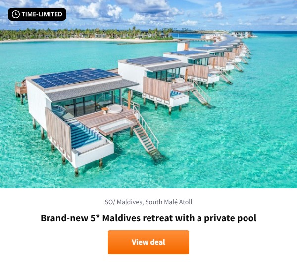 Brand-new 5* Maldives retreat with a private pool