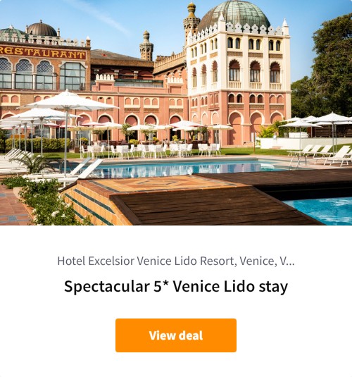 Spectacular 5* Venice Lido stay