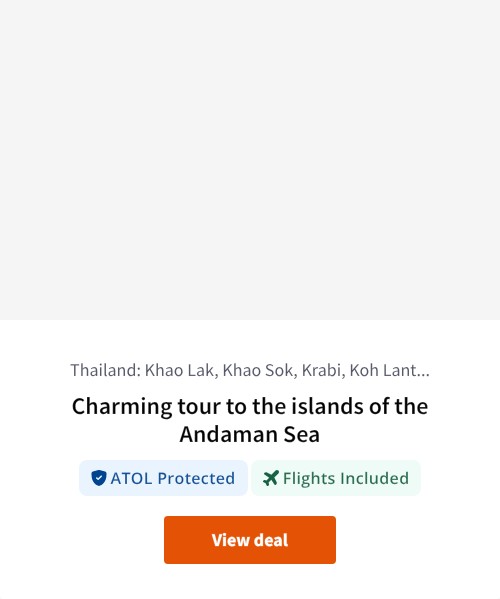 Charming tour to the islands of the Andaman Sea
