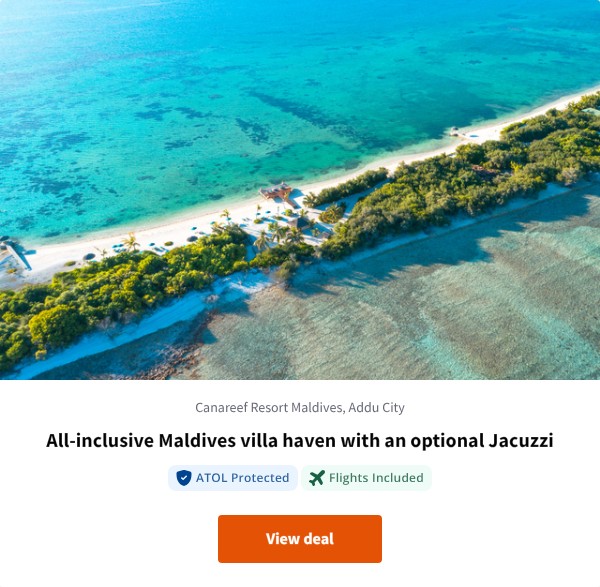 All-inclusive Maldives villa haven with an optional Jacuzzi