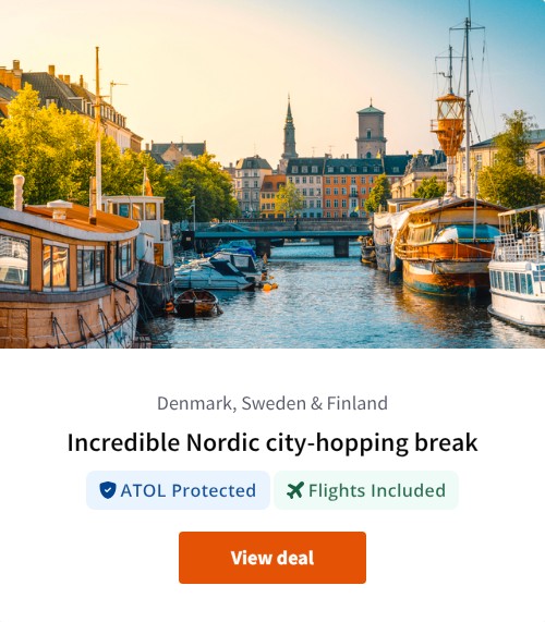 Incredible Nordic city-hopping break