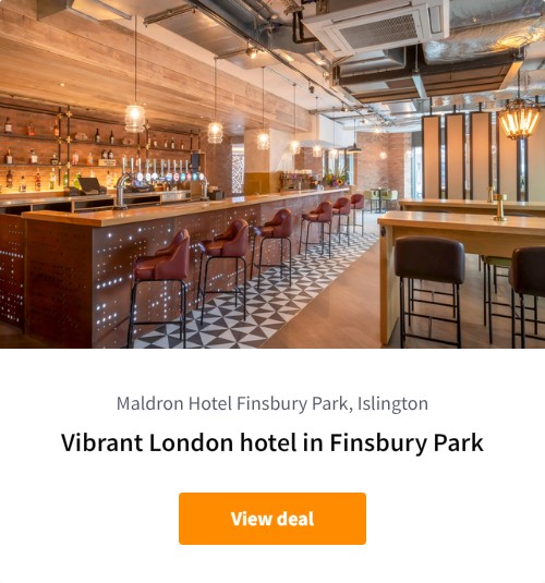 Vibrant London hotel in Finsbury Park