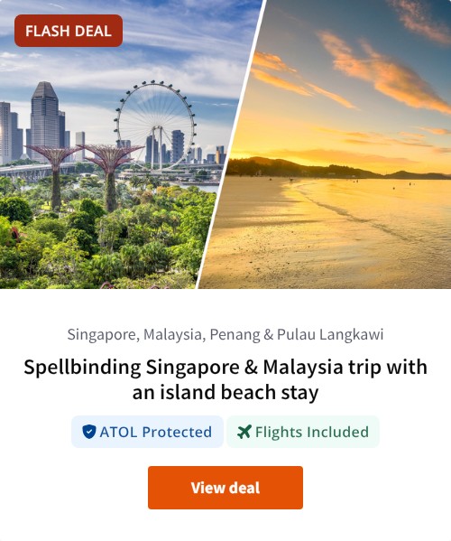 Spellbinding Singapore &amp; Malaysia trip with an island beach stay