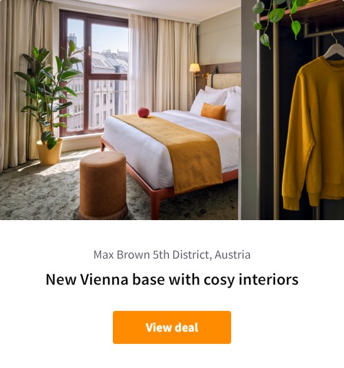 Brand-new Vienna base with cosy interiors