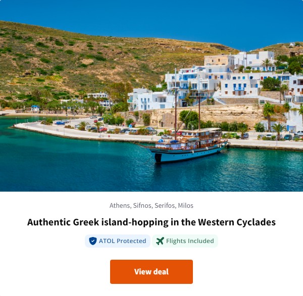 Authentic Greek island-hopping in the Western Cyclades