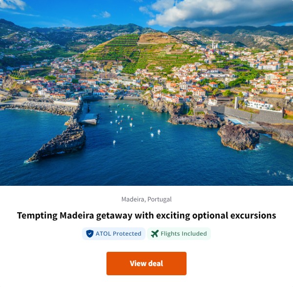 Tempting Madeira getaway with car rental