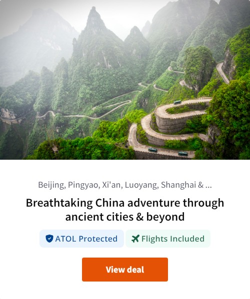 Breathtaking China adventure through ancient cities &amp; beyond