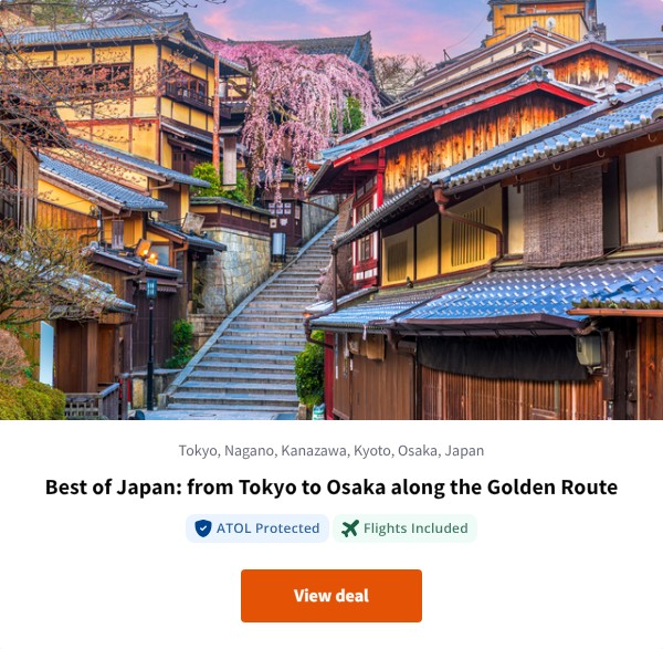 Best of Japan: from Tokyo to Osaka along the Golden Route