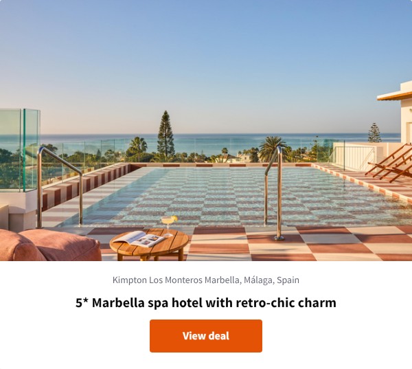 5* Marbella spa hotel with retro-chic charm