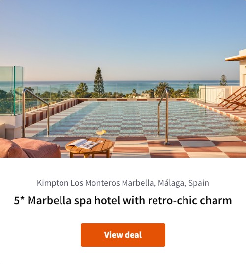 5* Marbella spa hotel with retro-chic charm