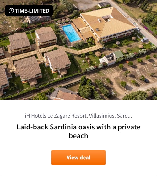 Laid-back Sardinia oasis with a private beach