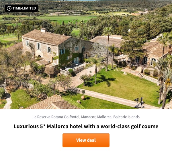 Luxurious 5* Mallorca hotel with a world-class golf course
